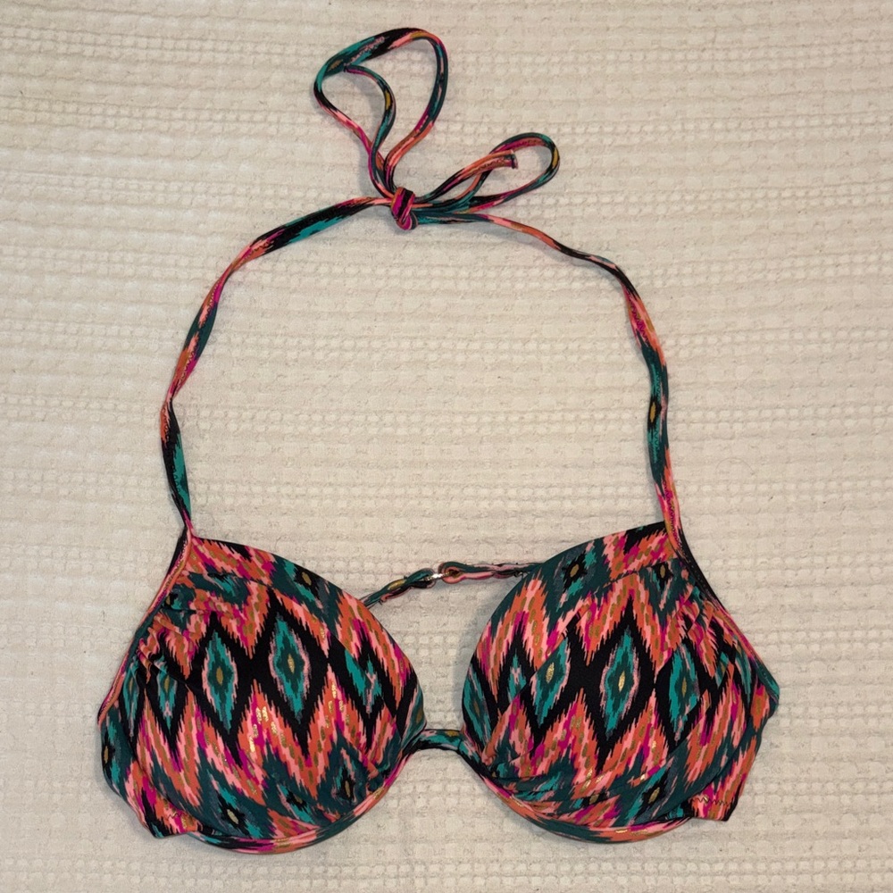 Push-Up Halter Bikini Top (36B)